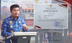 Tingkat Kehadiran 90 Persen, Bupati Bengkulu Utara Terima Sertifikat Lulus Retreat di Magelang