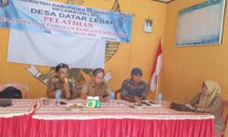 Pemdes Datar Lebar Melaksanakan Pelatihan Ketahanan Pangan Untuk TPK