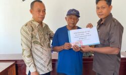 Pemdes Talang Tua Melaksanakan kegiatan Pembagian BLT DD Th 2025