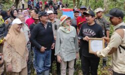 Bupati Arie, Sambut Direktur (PUPS) kementrian Kehutanan RI, Di Kab Bengkulu Utara