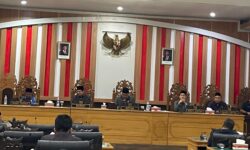 DPRD Rapat Paripurna Nota Pengantar Raperda (LKPJ) Anggaran Tahun 2024