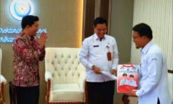 Bupati Arie Audensi Ke Dirjen KKP RI. Bahas Pembangunan Kampung Nelayan Merah Putih