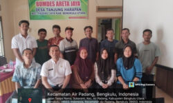 PELATIHAN PENYUSUNAN LAPORAN KEUANGAN BUMDES ARETA JAYA DESA TANJUNG HARAPAN BERJALAN SUKSES