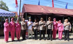 Kapolres Bengkulu Utara, pimpin langsung Giat Gerakan Pangan Murah Untuk Masyarakat. 
