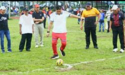 DISPORA Kab B-U, Meriahkan Hut Ri Ke-80 Menggelar pertandingan Mini Soccer