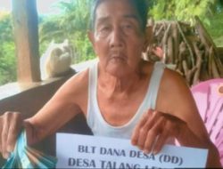 Pemdes Talang lembak melaksanakan penyaluran BLT-DD 2025, Sebanyak 2 KPM.