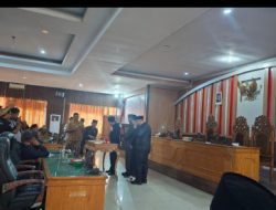 DPRD Bersama PEMKAB B-U, Sahkan Dua Raperda Tentang penghormatan dan pemenuhan Hak Penyandang disabilitas