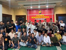 Kapolres Bengkulu utara, Berbaur Bersama insan Pers, Saat Bukber Di Bulan Ramadan 1447 Hijriah,