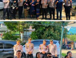 Kapolres B-U, laksanakan Pengecekan Kegiatan Pengamanan Ibadah Perayaan Wafat Isa Al Masih Umat Kristiani / Katholik