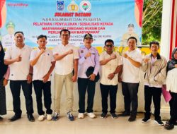 Tingkatkan Kesadaran Hukum, Pemdes Talang Berantai Gandeng Polres Bengkulu Utara Gelar Sosialisasi