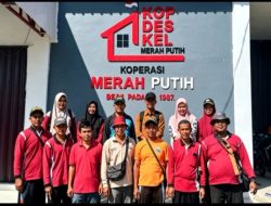Pemdes Padang Jaya Gelar Gotong Royong, di Lokasi KDMP Guna Percepat Operasional Ekonomi Desa