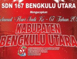 SDN 167 Bengkulu Utara Turut Semarakkan Hari Jadi ke-67 Kabupaten Bengkulu Utara Tahun 2026