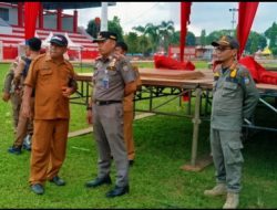Sukseskan Malam Puncak HUT ke-67 Bengkulu Utara, Sekdis Dinas Pendidikan Pantau Langsung Persiapan di Lapangan