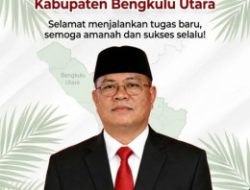 Wabup, Lantik Madeslianto MS Sebagai Kepala Dinas Perkebunan Bengkulu Utara