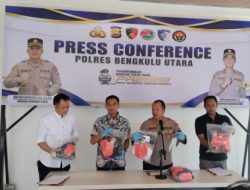 Polres Bengkulu Utara Ungkap Kasus Penganiayaan Senjata Tajam di Alun-Alun Malim Paduko
