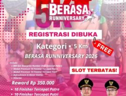 Bengkulu Utara Gelar “5K BERASA RUNNIVERSARY 2026” Secara Gratis