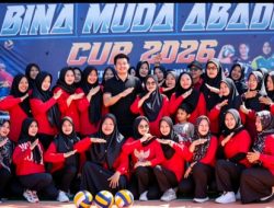 Turnamen Voli Putri “Bina Muda Abadi Cup 2026”, Bupati ARIE, Apresiasi Sinergi Pemuda Karang Taruna Bukit Makmur