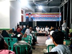 Reses di Bumi Ayu, Teuku Zulkarnain Serap Aspirasi Banjir hingga Penambahan Ruang Kelas
