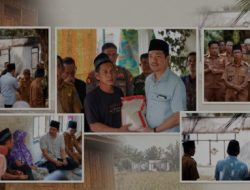 Tinjau Lokasi Kebakaran di Desa Senali, Bupati Arie Septia Adinata Beri Penguatan Moril untuk Keluarga Korban