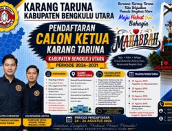 Menuju Era Baru Pemuda Bengkulu Utara: Pendaftaran Calon Ketua Karang Taruna Periode 2026–2031 Resmi Dibuka!